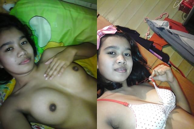25P Malaysian Babe - Dressed and Undressed