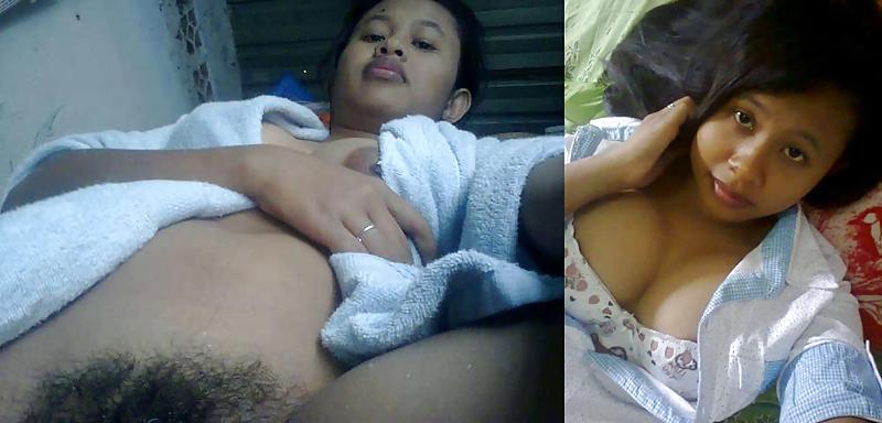 25P Malaysian Babe - Dressed and Undressed