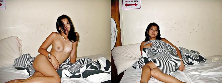 25P Malaysian Babe - Dressed and Undressed