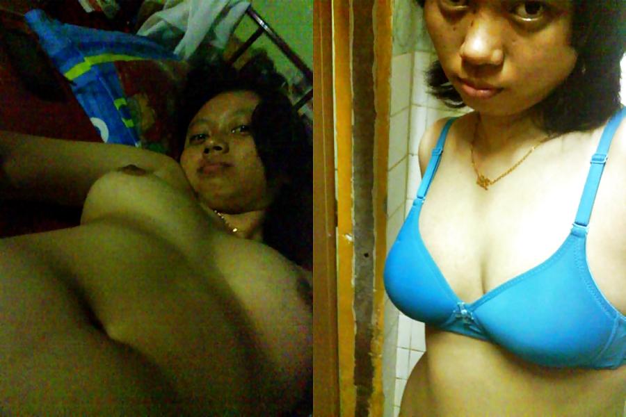 25P Malaysian Babe - Dressed and Undressed