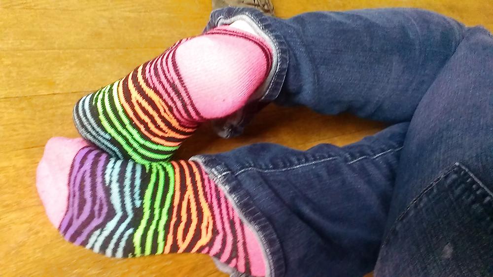 22P Socks Feet