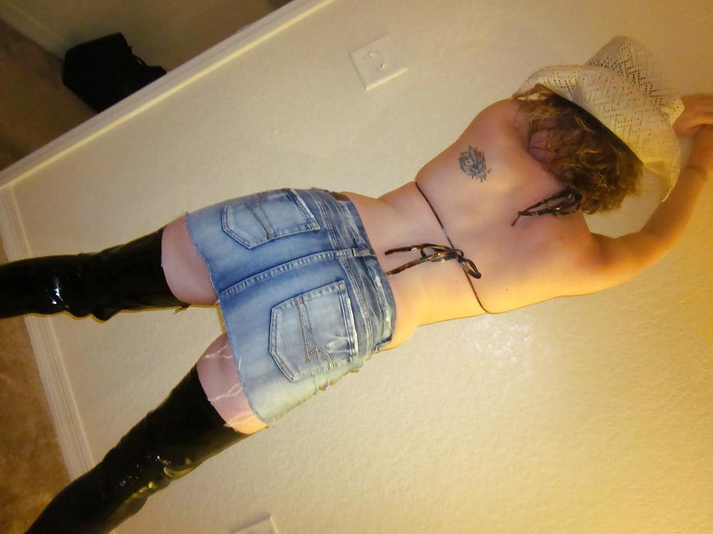 25P Baby plays dressup every night...pt 2 trailer trash cowgirl