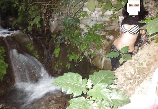 16P Bold Shameless Desis posing outdoors