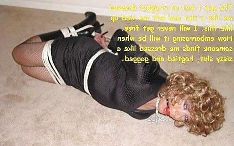 19P Sissy,s in Bondage.