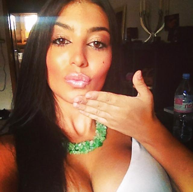 25P Busty hot american indian woman