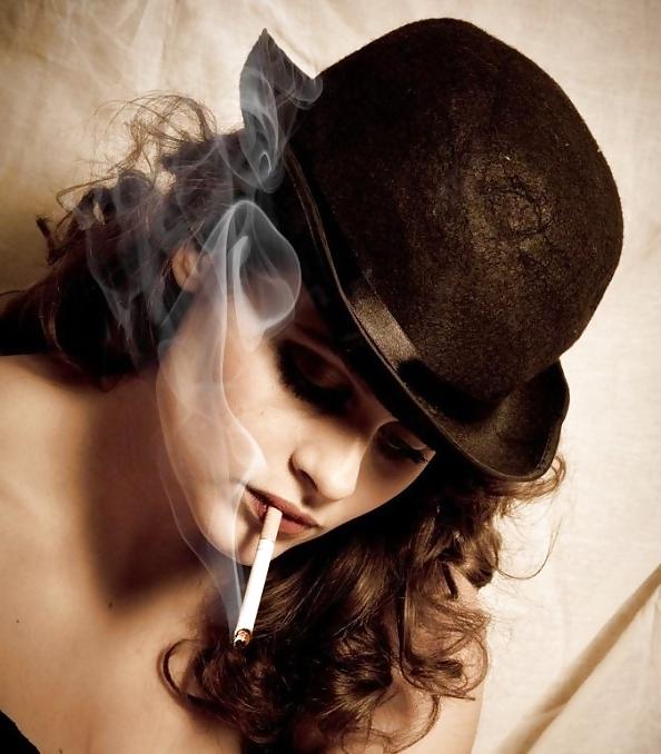 25P Smoking Babes - Hats Off To Smokers