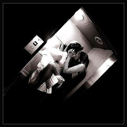 25P YUMMY MILFS HAVING SEXY FUN IN THE ELEVATOR