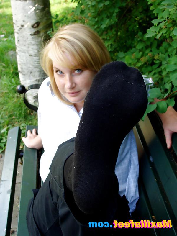 25P Smelly stinky socks of hot girls