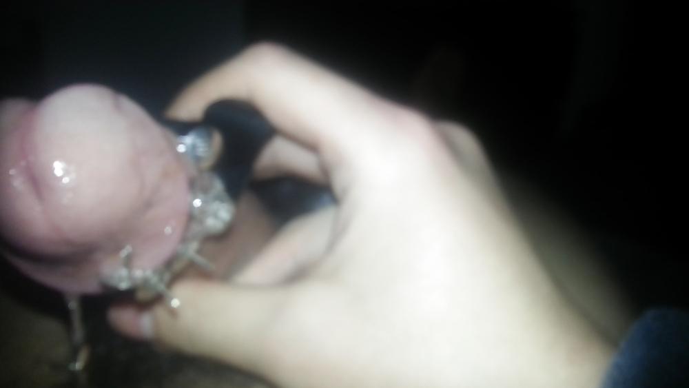 8P My cock torture fun