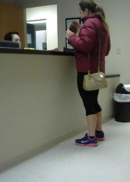 14P Candid Sneakers and Spandex Pants