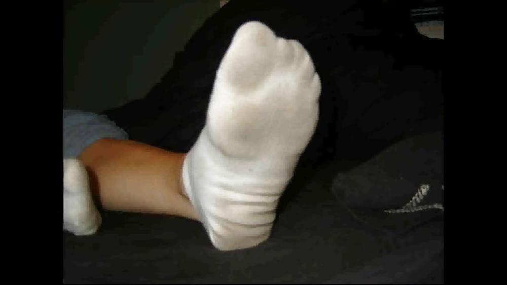 16P Teens in stinky socks fucked