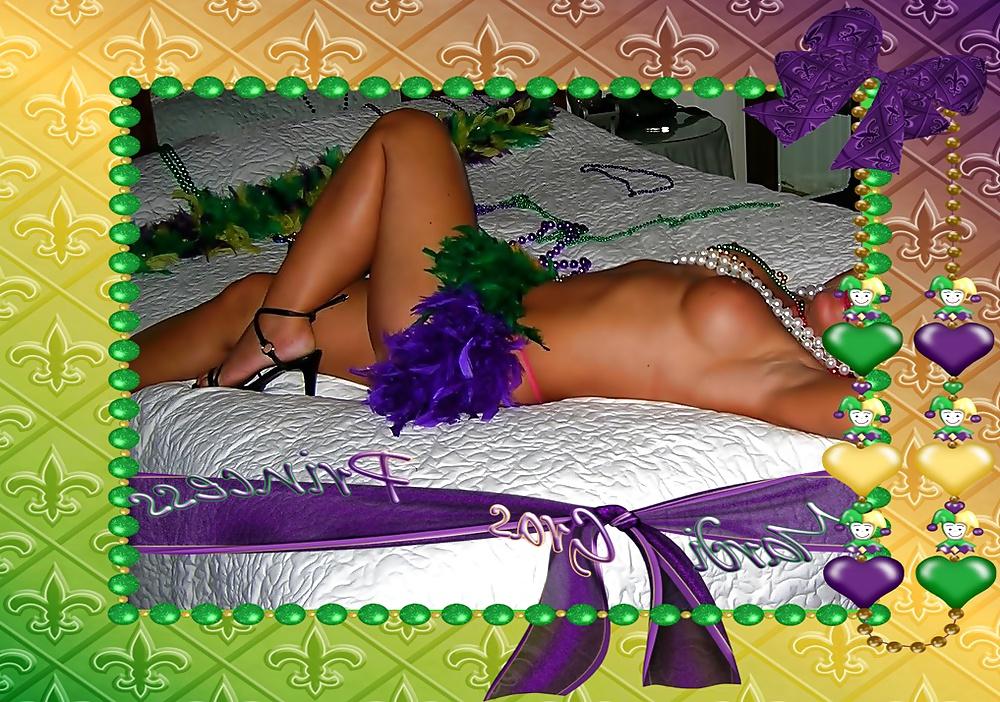 25P Mardi Gras princess awaits her prince (Tim)