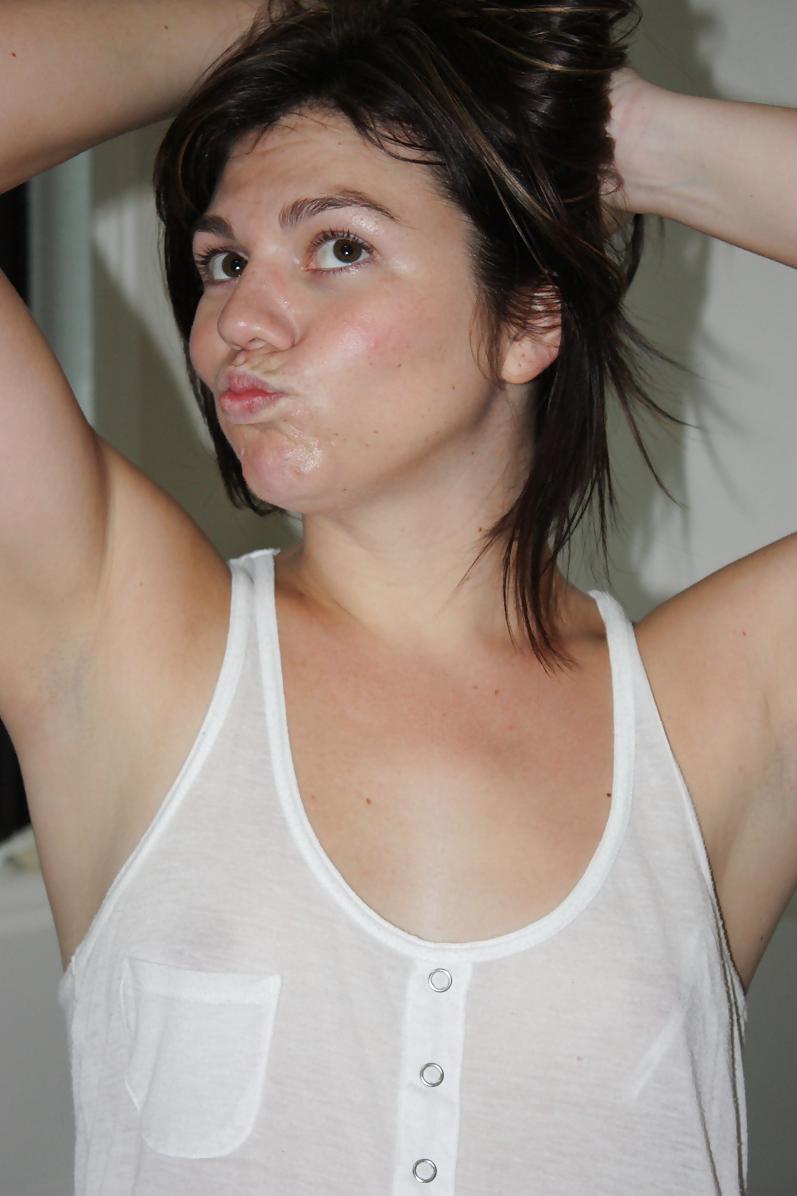 25P Stupid Crazy Girl Doing Weird Stuff