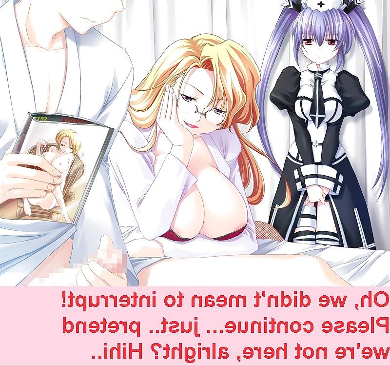 10P Hentai Captions: Caught! 