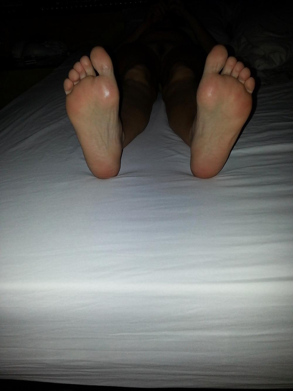 6P My mature feet friend from spain !