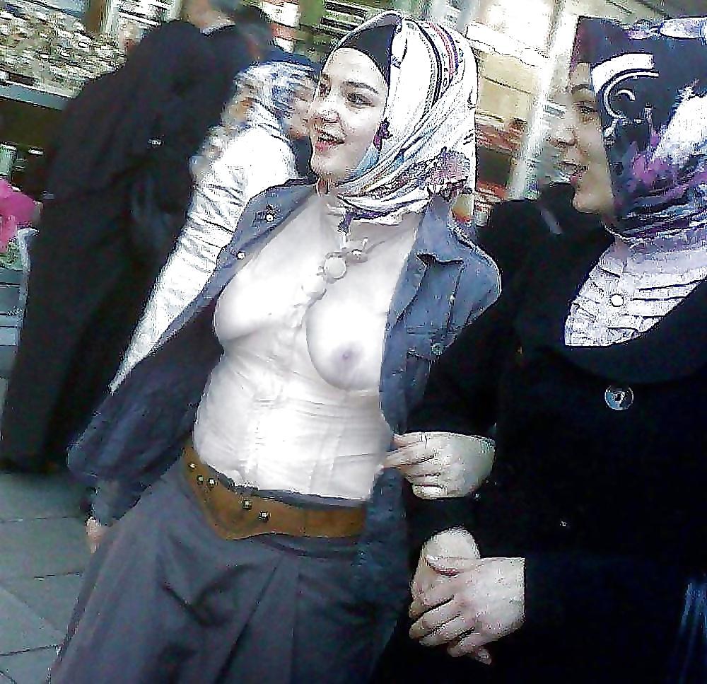 25P Verrückter arabischer Hijab-Nikab