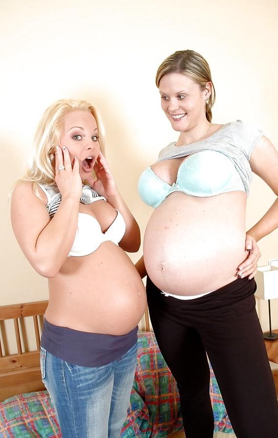 12P Three Busty Pregnant Babes