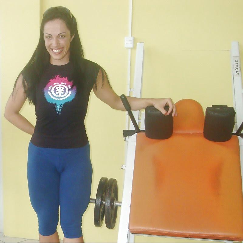 17P Spandex asses legs