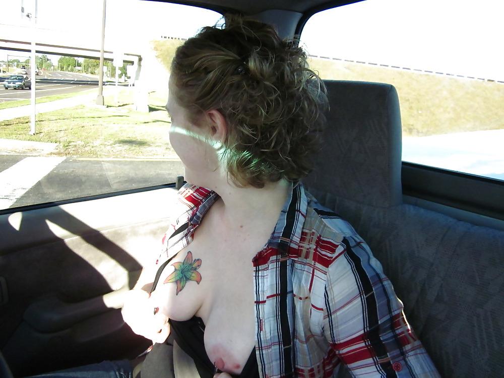 23P Best of Baby using her phone again, pics from the road&work