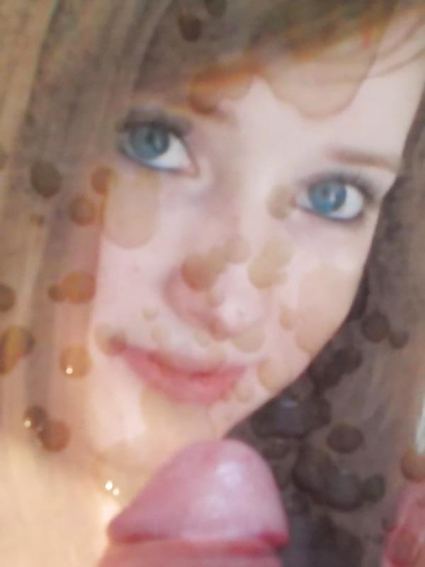 5P Cum on hot hungarian bitch