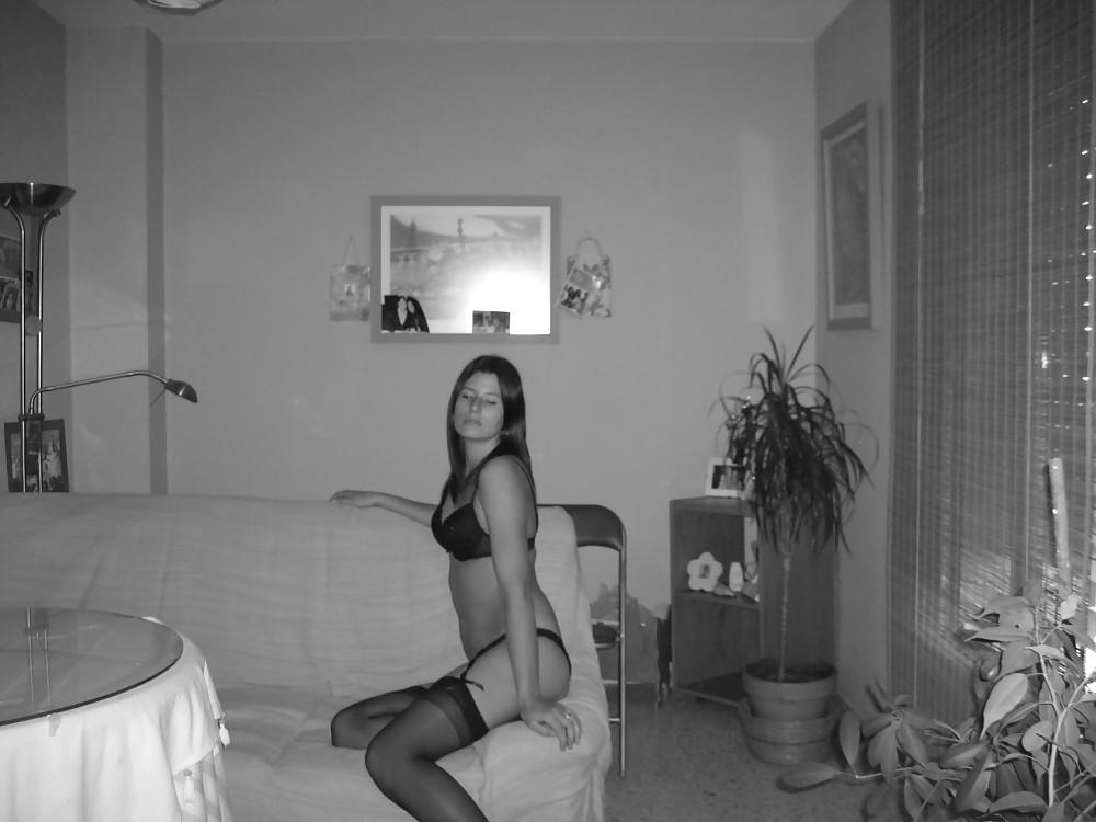 20P Teen brunette spanish with small tits and tong