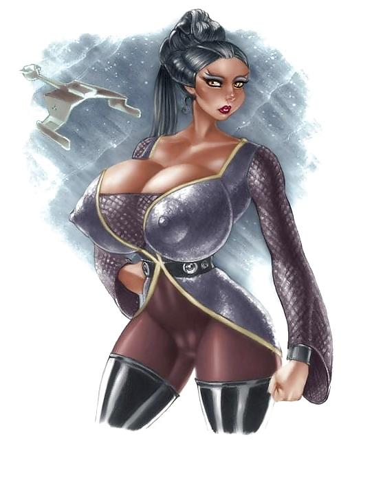 25P Massive Tits Artwork - Color