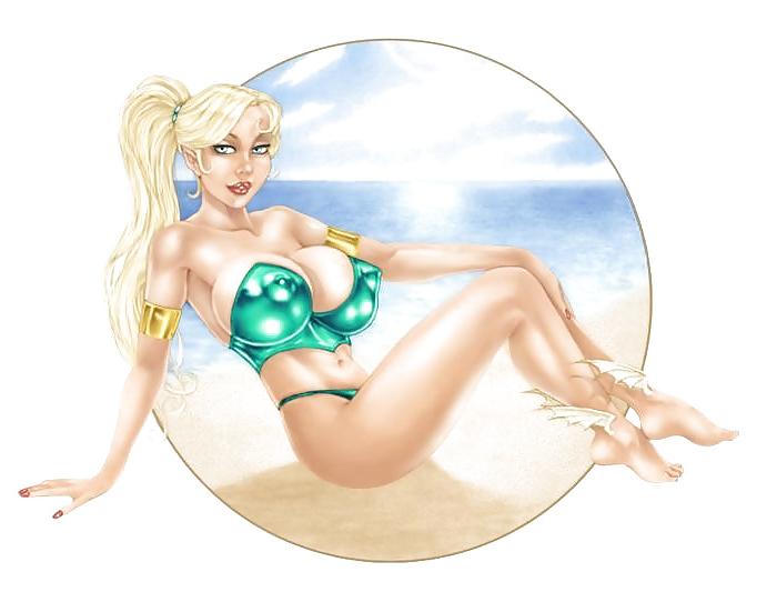 25P Massive Tits Artwork - Color