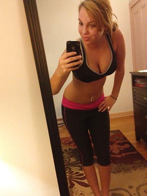 25P Girls in Sports Bras IV