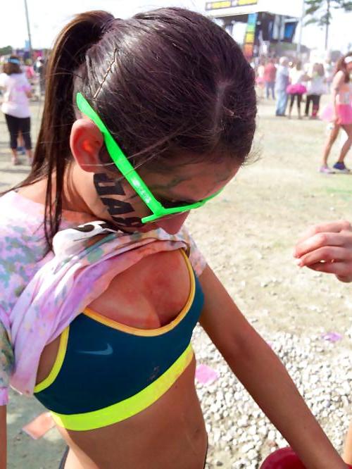 25P Girls in Sports Bras IV
