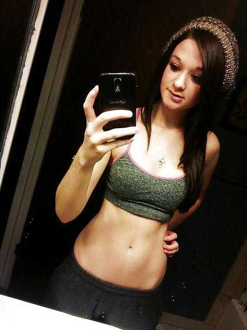 25P Girls in Sports Bras IV