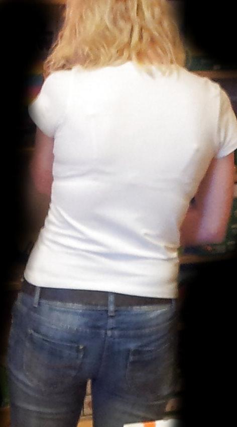 19P Nice girl boobs, geile Frau, Titten, bra, voyeur