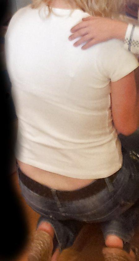 19P Nice girl boobs, geile Frau, Titten, bra, voyeur