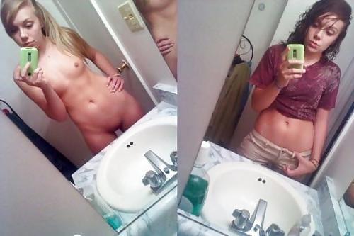 25P Sexy Teen Babes Self Shot 44