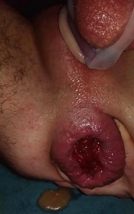 5P Nice gaping male cunt
