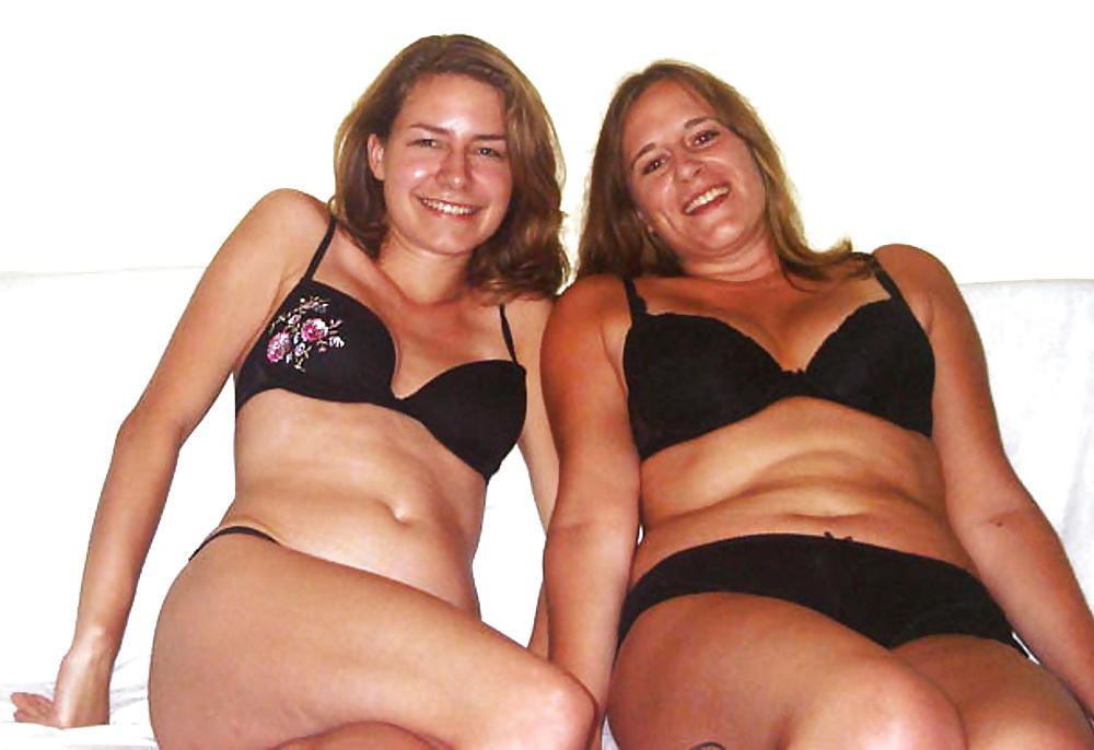25P Private holiday pictures of two horny German sluts