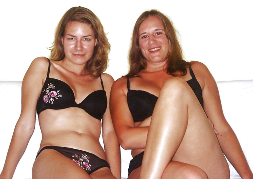 25P Private holiday pictures of two horny German sluts