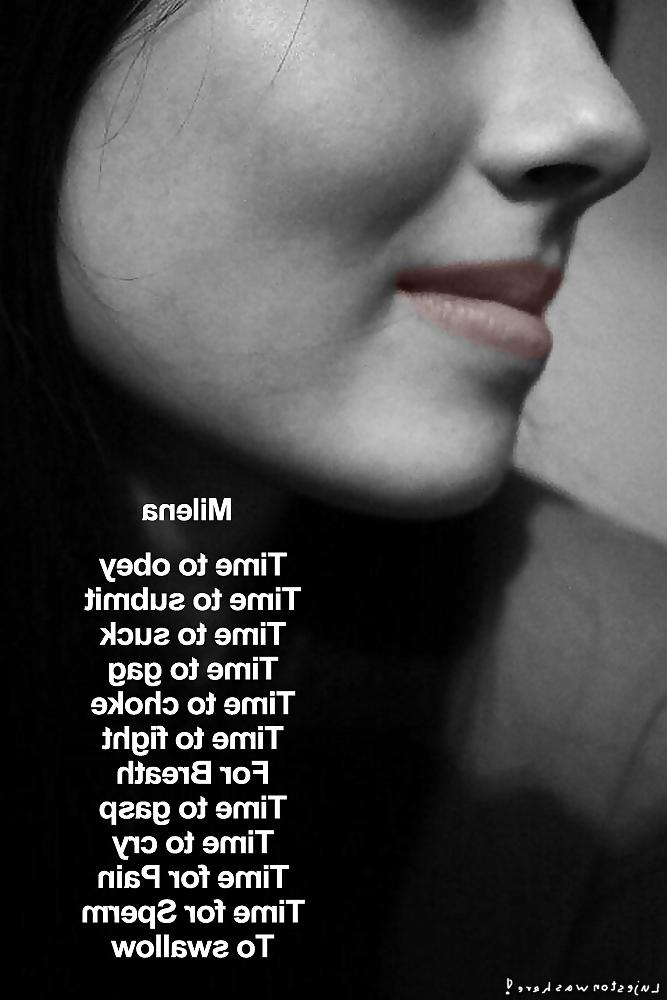 25P Milena's Story 01: Addicted to Sperm and Sex