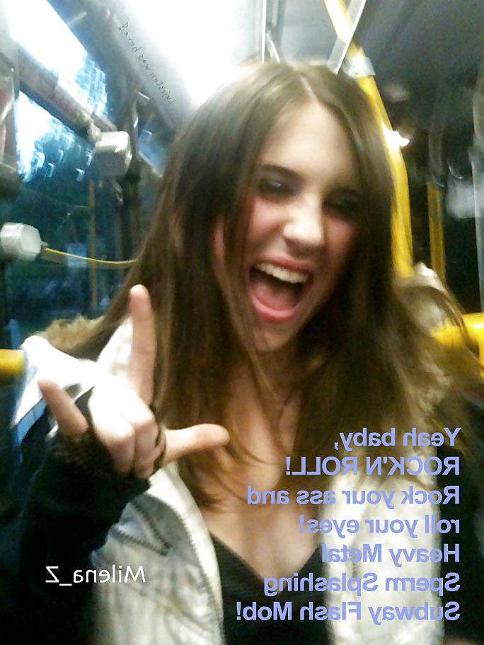 25P Milena's Story 01: Addicted to Sperm and Sex