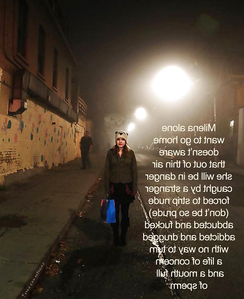 25P Milena's Story 01: Addicted to Sperm and Sex