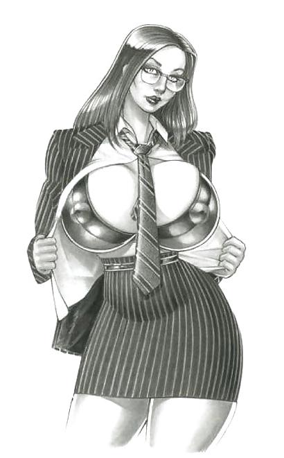 25P Massive Tits Artwork - the B&Ws #1