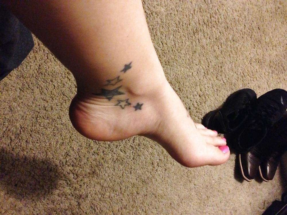11P Alyna sexy young feet socks and ass