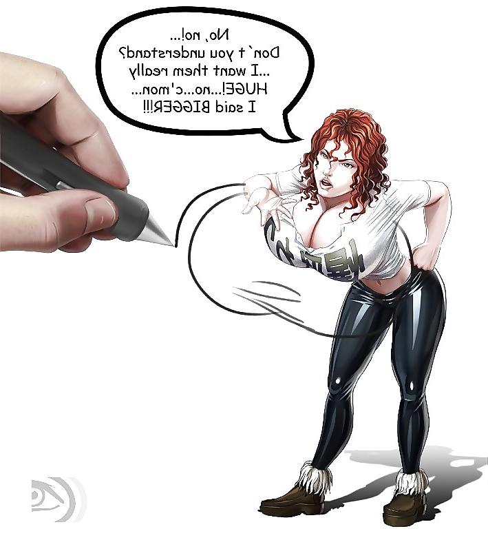 24P Big Boobs Cartoon Collection 
