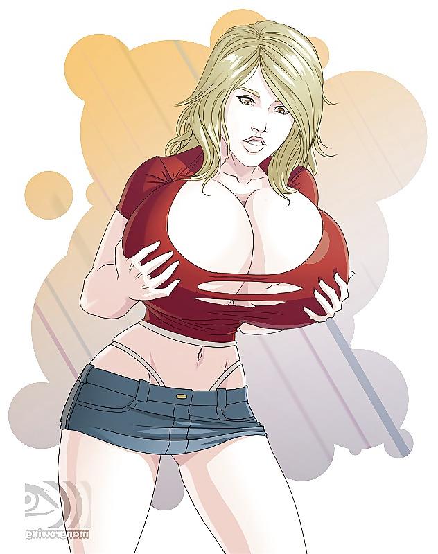 24P Big Boobs Cartoon Collection 