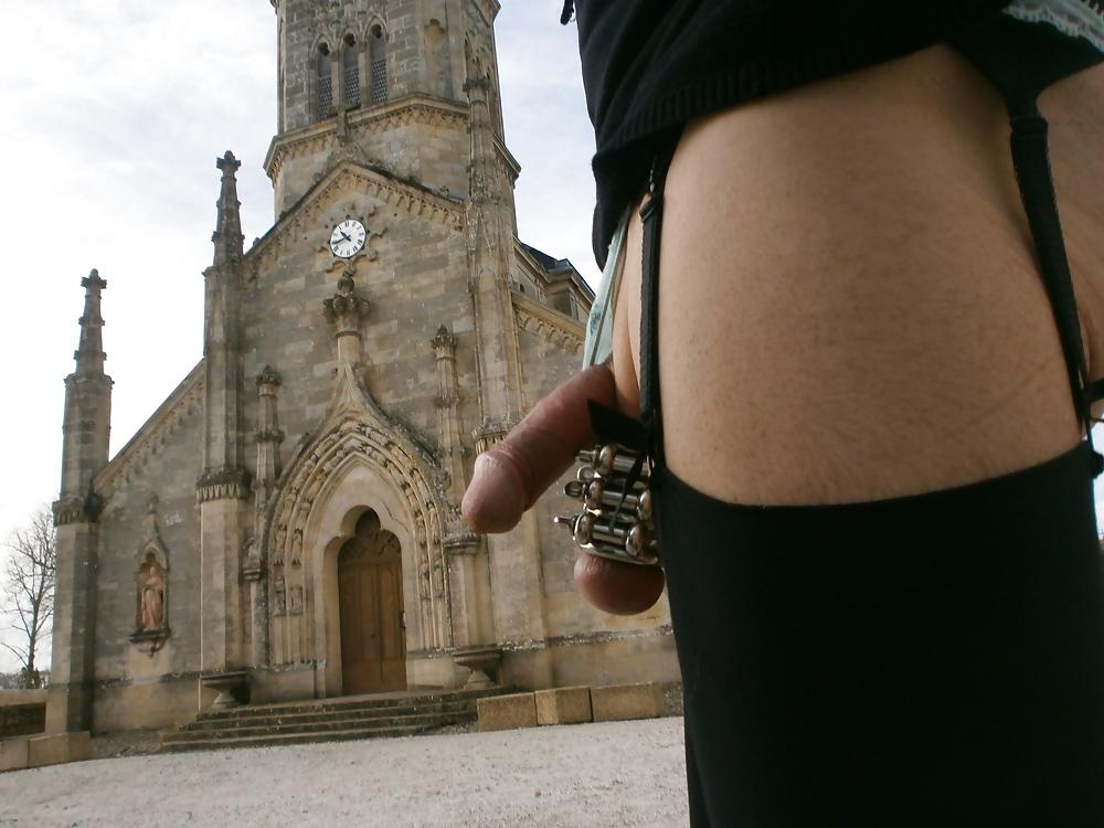 9P Cum public outdoor exhib sexe cock gay trans