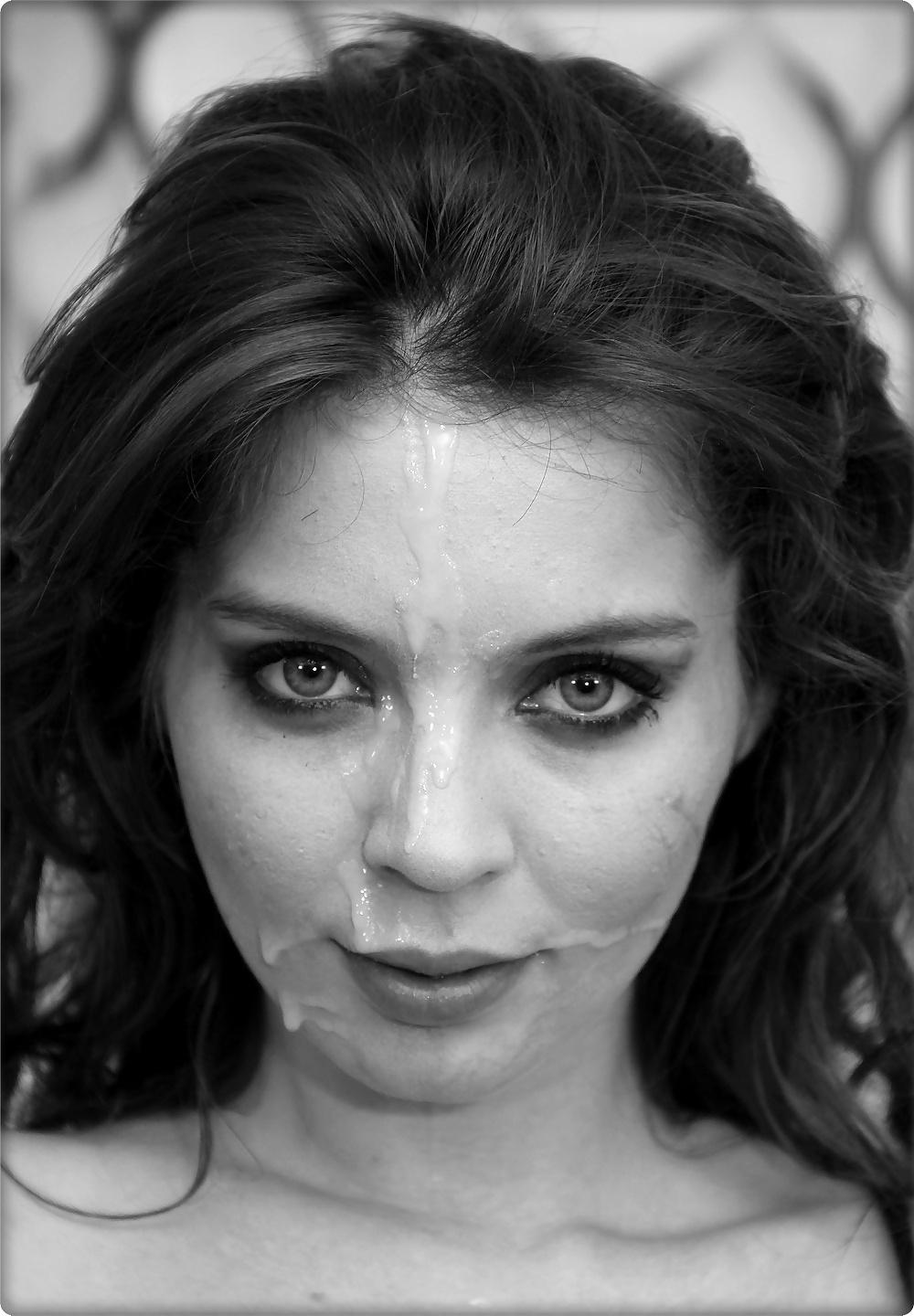 25P Milf Blowjobs in Black & White