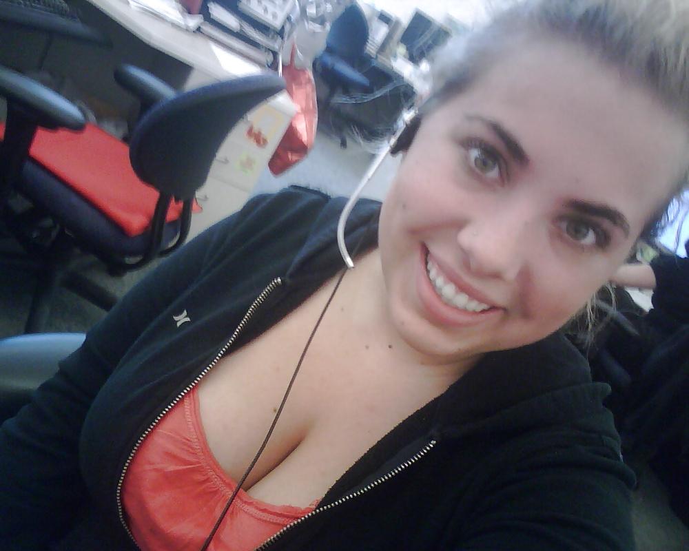 19P Big boob blonde 