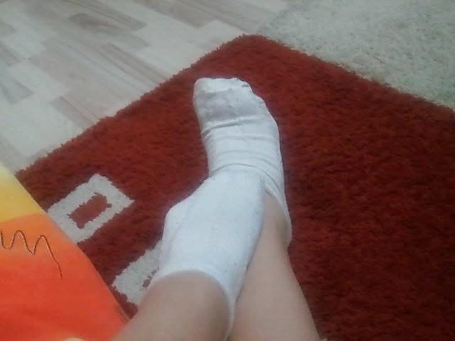 4P White socks ankle my girlfriend