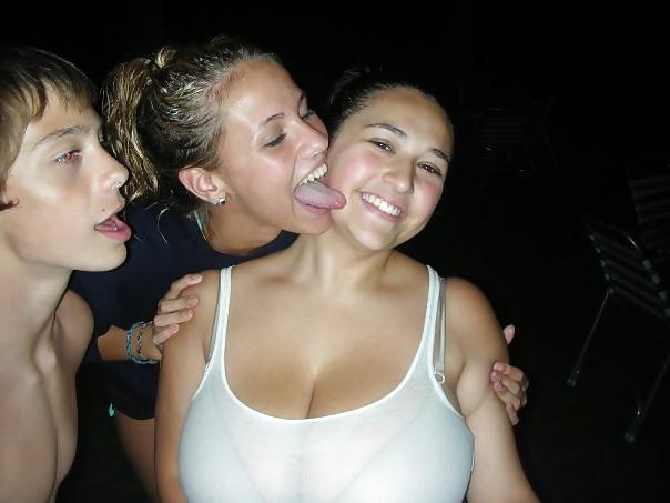 8P American Teen With Massive Tits