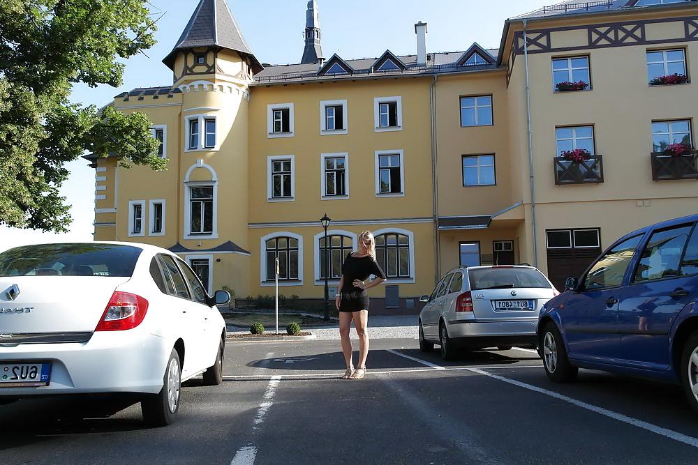 25P Busty CZECH Teen  Andrea shows her big tits