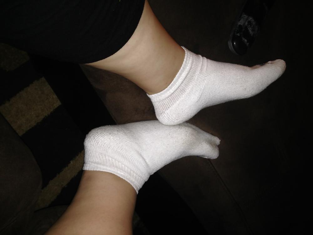 25P Ashley socks,pussy tight